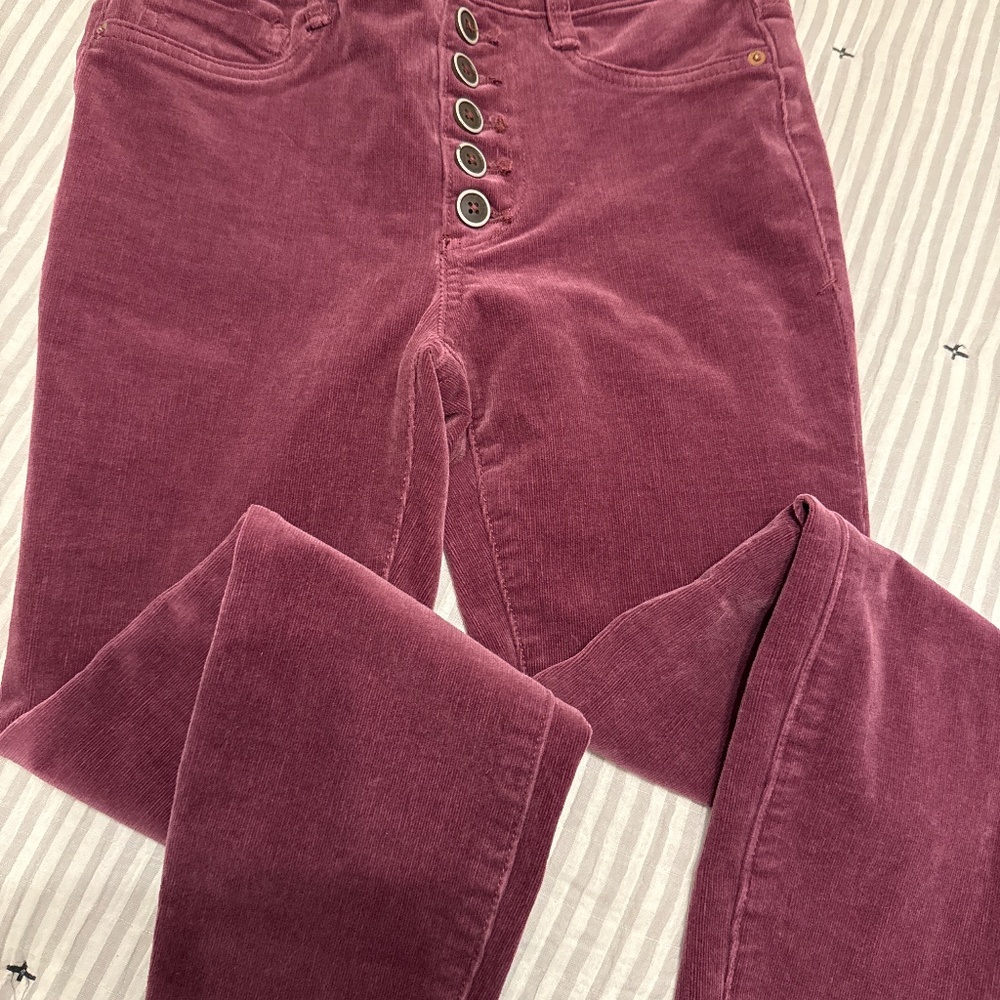 Anthropologie corduroy pants